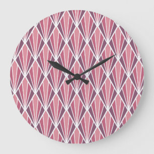Relógio Grande Abstrato Clássico, geométrico, na moda de patch se