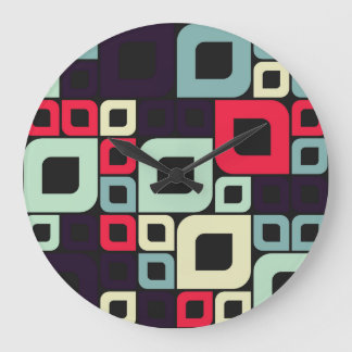 Relógio Grande Abstrato Geométrico, Ilustração de Arte Computacio