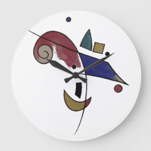 Relógio Grande Abstrato Venedig Wall Clock
