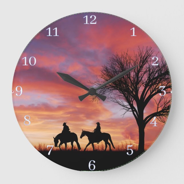 Relógio Grande Acrylic Wall Clock (Frente)