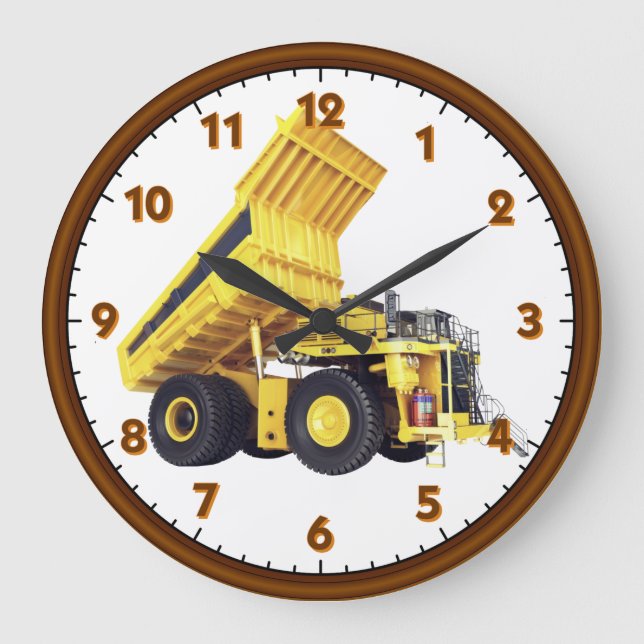 Relógio Grande Acrylic Wall Clock (Frente)