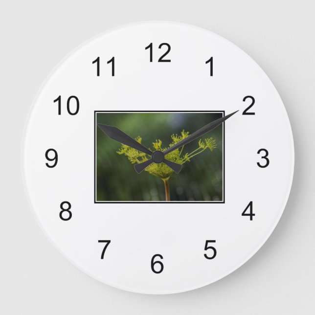 Relógio Grande Adelação de erva daninha (Frente)