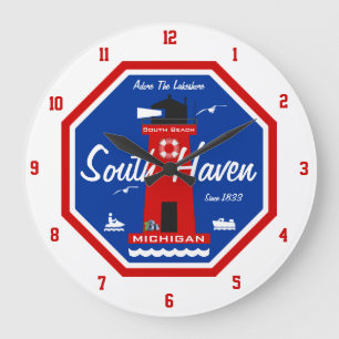 Relógio Grande Adore Lakeshore - Haven do Sul, MI
