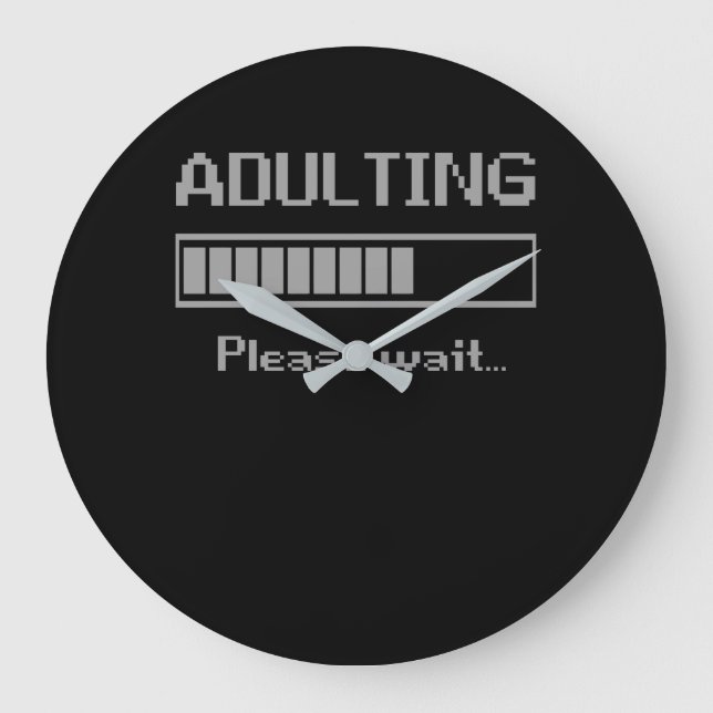 Relógio Grande Adulto 18º Aniversário Oferta de Ideias para Anúnc (Frente)