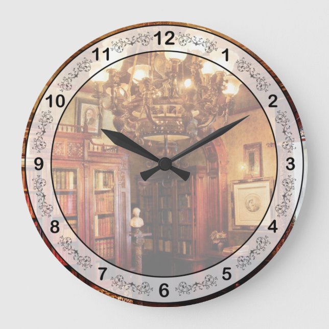 Relógio Grande Advogado - Na Biblioteca (Frente)