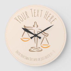 Relógio Grande Advogado   Procurador   Juíza   Empresa de Direito