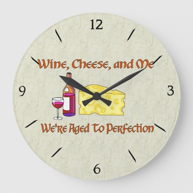 Relógio Grande Aged To Perfection (Frente)