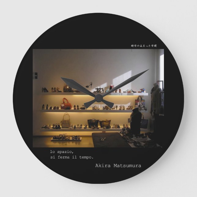 Relógio Grande Akira Matsumura firenze galleriafirenzeitaly (Frente)
