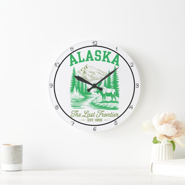 Relógio Grande Alaska Last Frontier Timepiece (Lar)