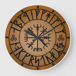 Relógio Grande Alfabeto de Viking