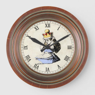 Relógio Grande Alice e a Coroa 1