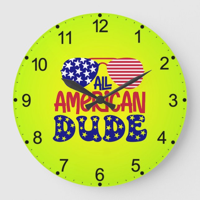 Relógio Grande All American Dude-32286 (Frente)