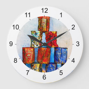 Relógio Grande Almofadas - Depois Do Almoço