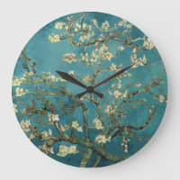 Almond Blossoms Wall Clock