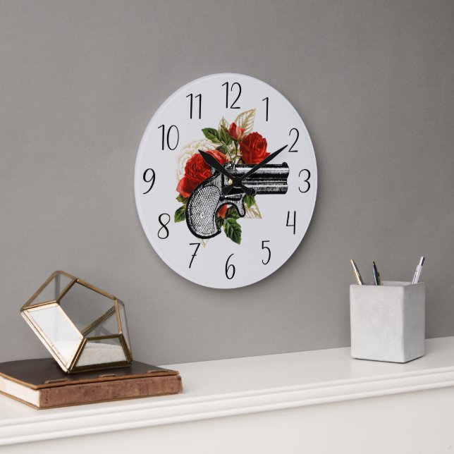 Relógio Grande Amantes legal de pistola de vapor (Escritório)