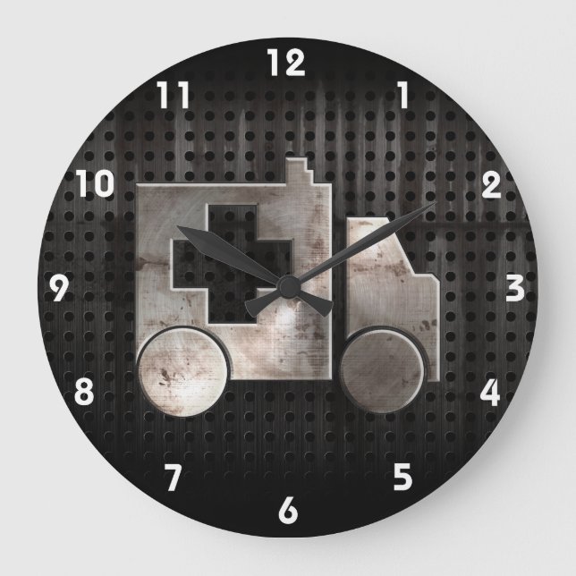 Relógio Grande Ambulância resistente (Frente)