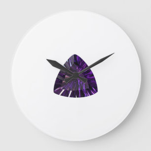 Relógio Grande Ametist, Fevereiro Birthstone Roxo