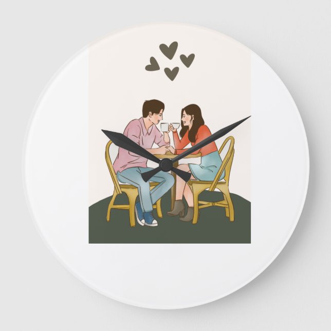 Relógio Grande Amor (Frente)