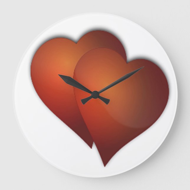 RELÓGIO GRANDE AMOR DUPLO (Frente)