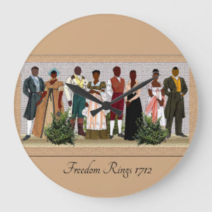 Relógio Grande Anéis de Liberdade 1712
