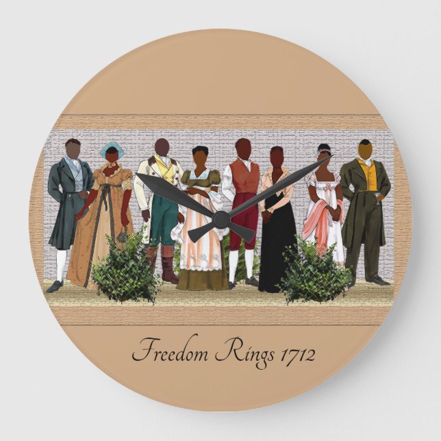 Relógio Grande Anéis de Liberdade 1712  (Frente)