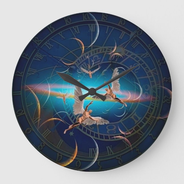 Relógio Grande Angels através do tempo (Frente)