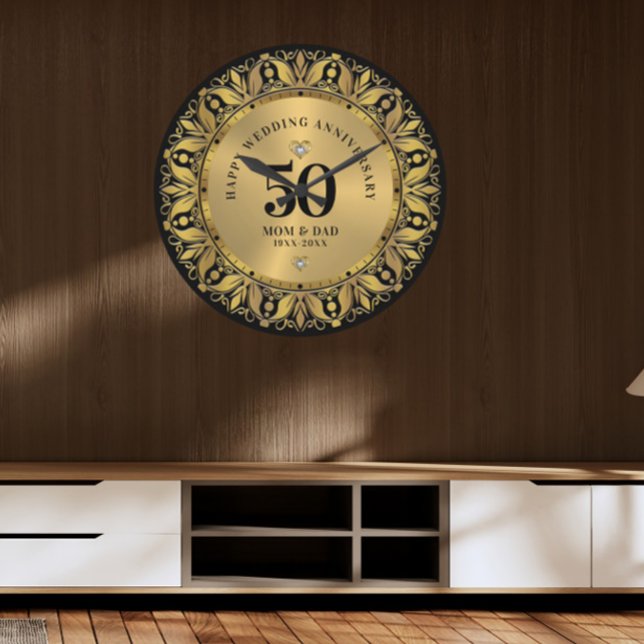 Relógio Grande Aniversário de Casamento de Quadros Ornamentais Do (Criador carregado)