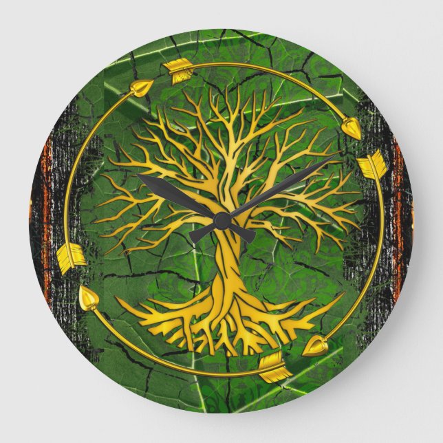 Relógio Grande Antiquado Russo Renascentista do Antigo Domo 2 (Frente)