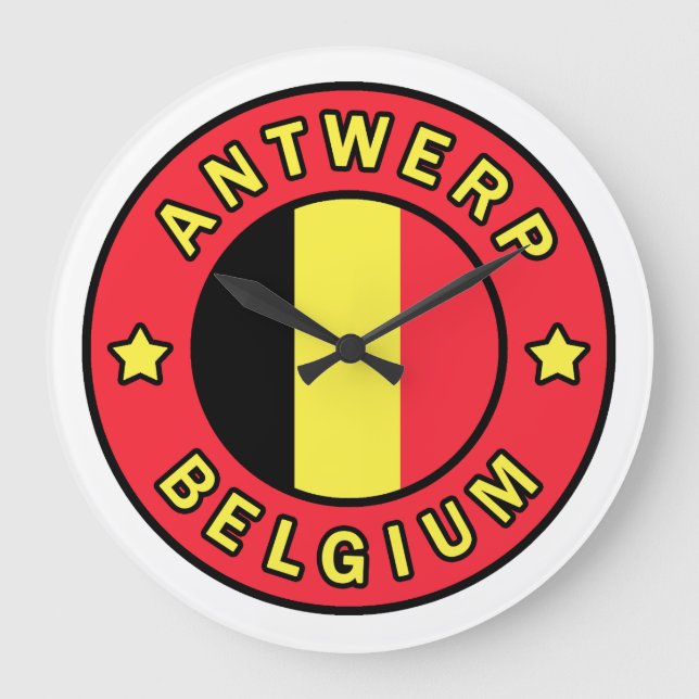 Relógio Grande Antuérpia Bélgica (Frente)