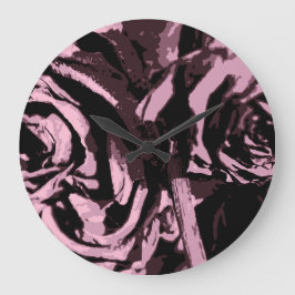 Relógio Grande Apenas algumas Rosas