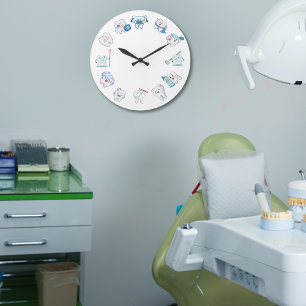 Relógio Grande Apreciação Dental