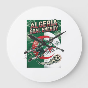 Relógio Grande Argélia Objetivo Energia Esqueleto Atacante Nações