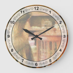 Relógio Grande Arrumação - Abastecimento para o Esforço de Costur