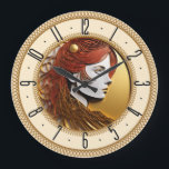 Relógio Grande Art Deco<br><div class="desc">design de relógio do excelente. Você vai adorar como os outros. Esteja livre para usar este design para outro produto que você quiser ou para personalizar e adicionar seu texto. Siga-me para mais. Obrigado. Tenha um bom dia.</div>