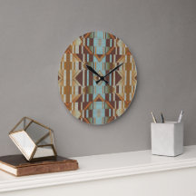 Arte Tribal Azul Turquesa Verde Teal Claro Marrom 