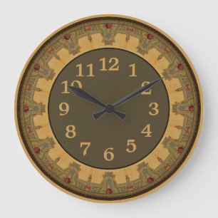 Relógio Grande Artes e Artesanatos, artífices ou Rosas de Estilo