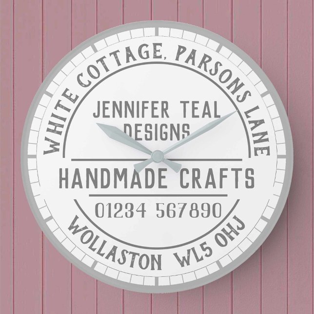 Relógio Grande Artesanato Compro Wall Clock (Criador carregado)