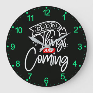 Relógio Grande As Boas Coisas Estão Chegando - 97489