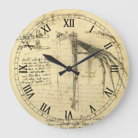 Asa de Leonardo da Vinci no esboço da máquina voad