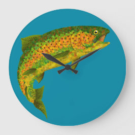 Relógio Grande Aspen Arco-Íris Folha 4