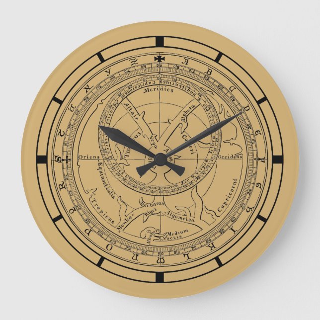 Relógio Grande Astrolabe de Chaucer cerca de 1900 (Frente)
