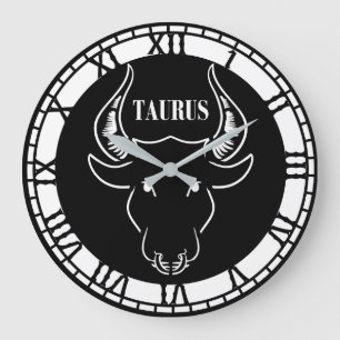 Relógio Grande Astrologia/Símbolo Zodíaco/Taurus