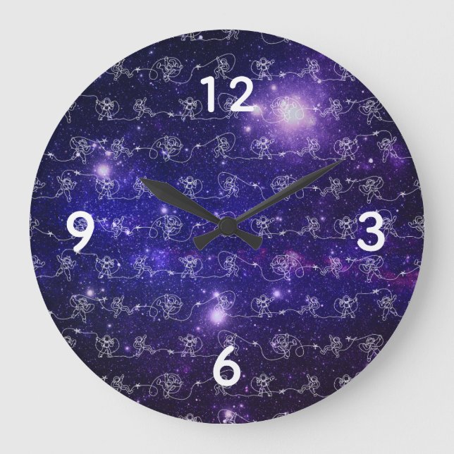 Relógio Grande Astronauta (Frente)