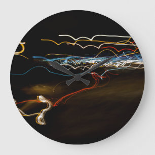 Relógio Grande atirador negro