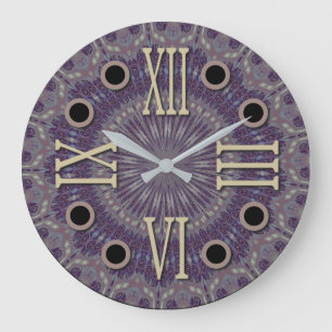 Relógio Grande Atualização de inverno numeral romano 001