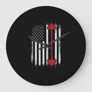 Relógio Grande Aumento De Peso De Presentes Planos, Furo De Gym