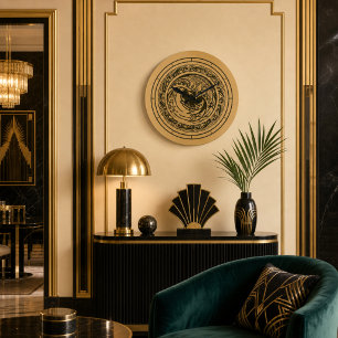 Relógio Grande Ave Art Déco ou Pássaro Fênix