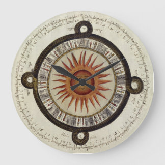 Relógio Grande Aztec Sun Clock - Pikunikku