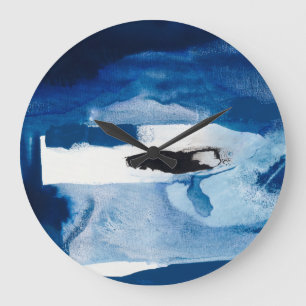 Relógio Grande Azul Amore II