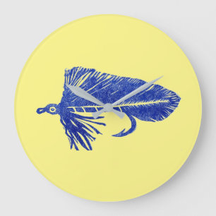 Relógio Grande Azul Matuka — amarração e pesca
